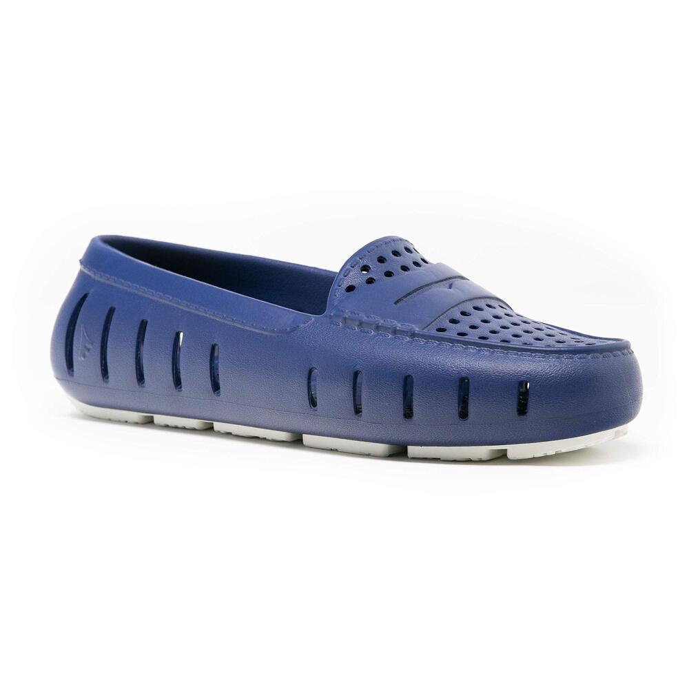 FLOAFERS POSH DRIVER NAVY PEONY/BRIGHT WHITE 7 M